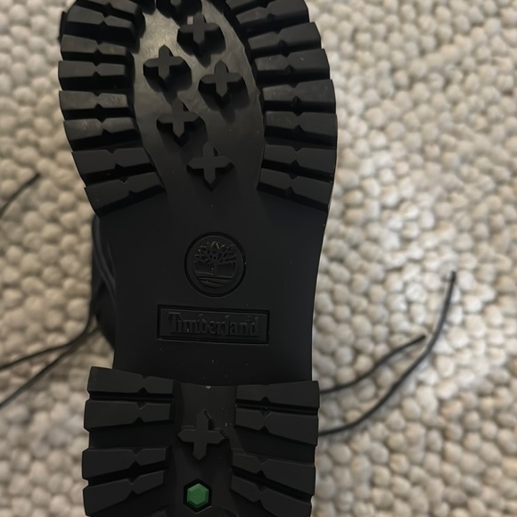 Timberland Black Combat Boots - Picture 4 of 5